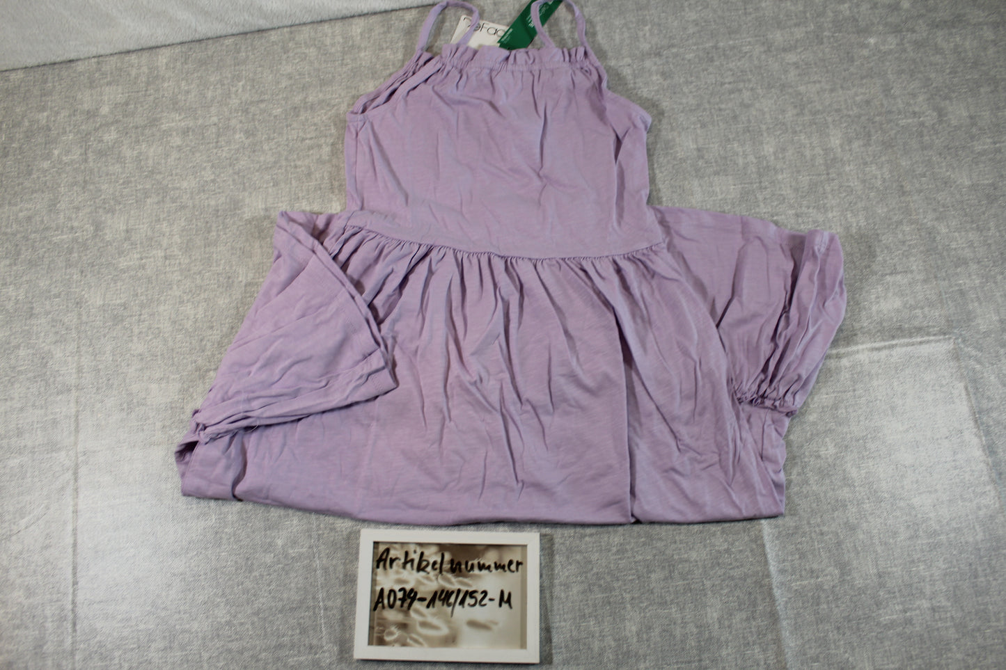 146/152 leichtes ärmelose Sommerkleid Mädchen
