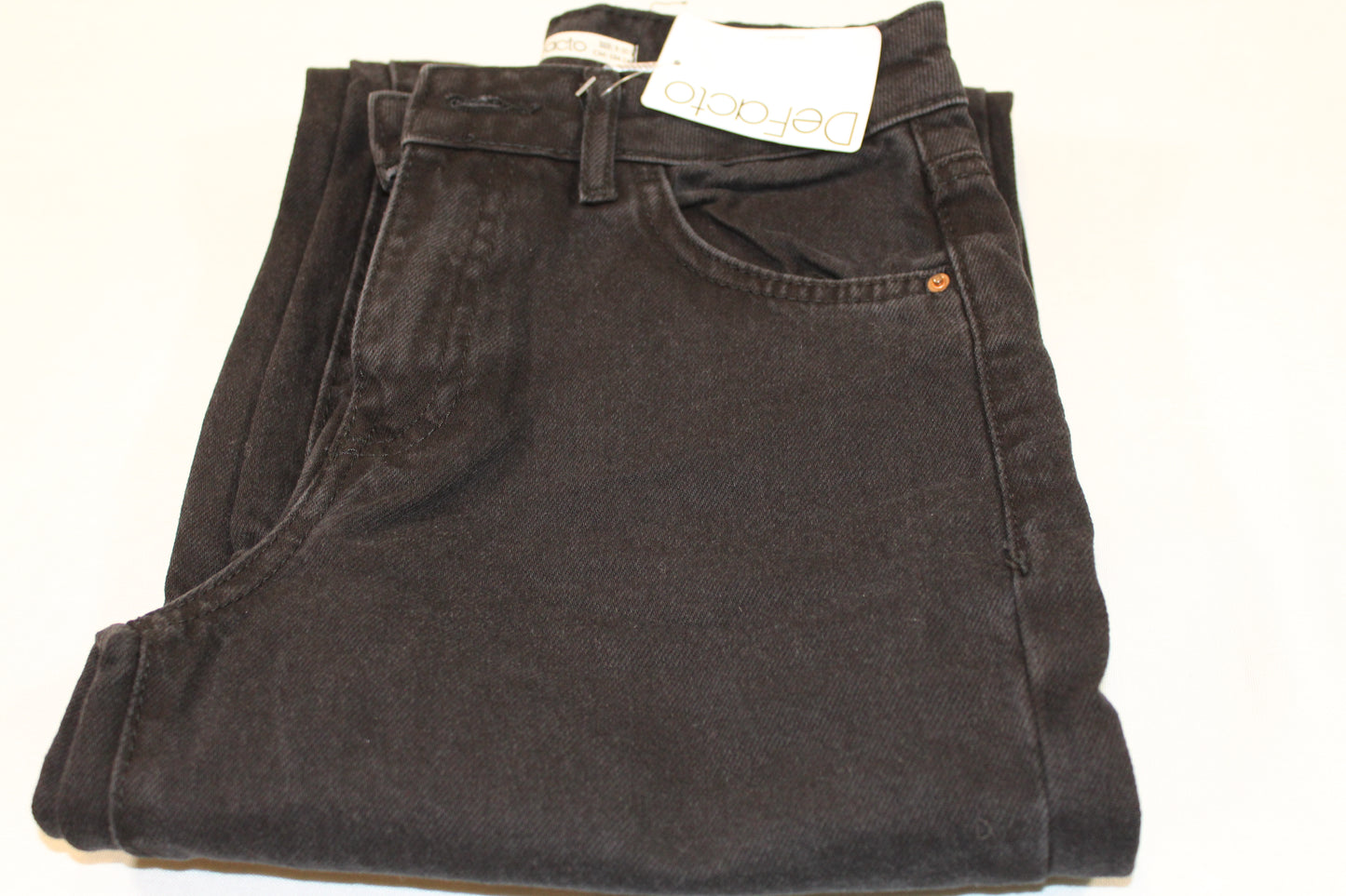 Schwarze Jeans Mädchen 134/140