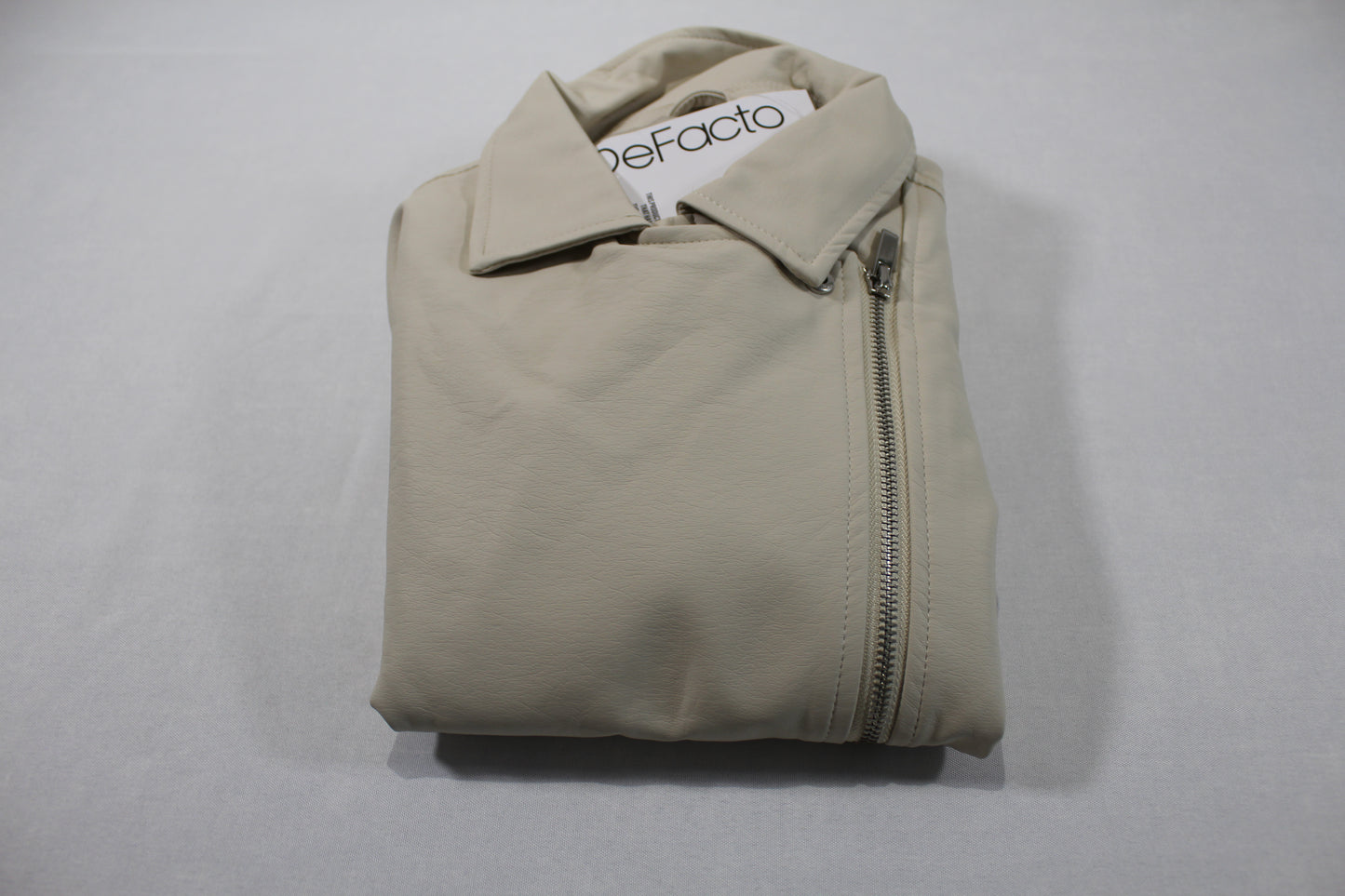 Lederjacke Beige Mädchen 128/134