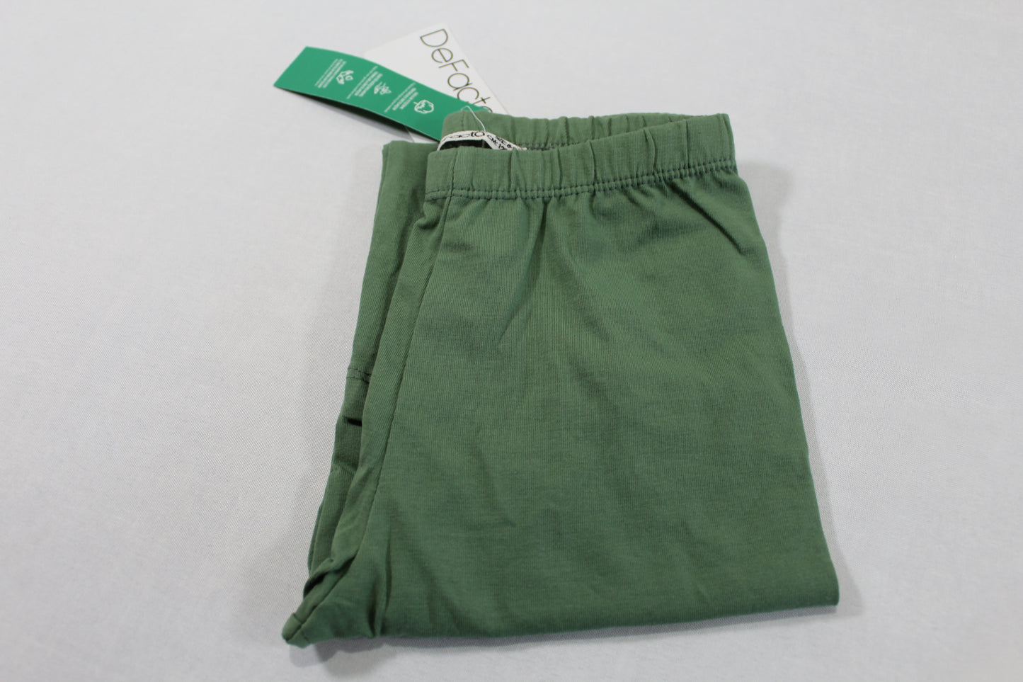 Grüne halblange Leggins Mädchen 128/134