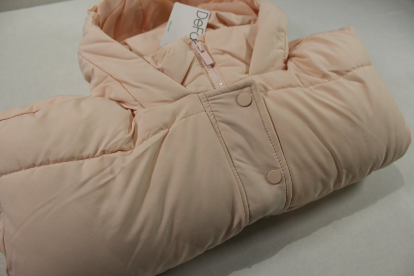 Stylische warme Winterjacke für Mädchen in rosa 122/128