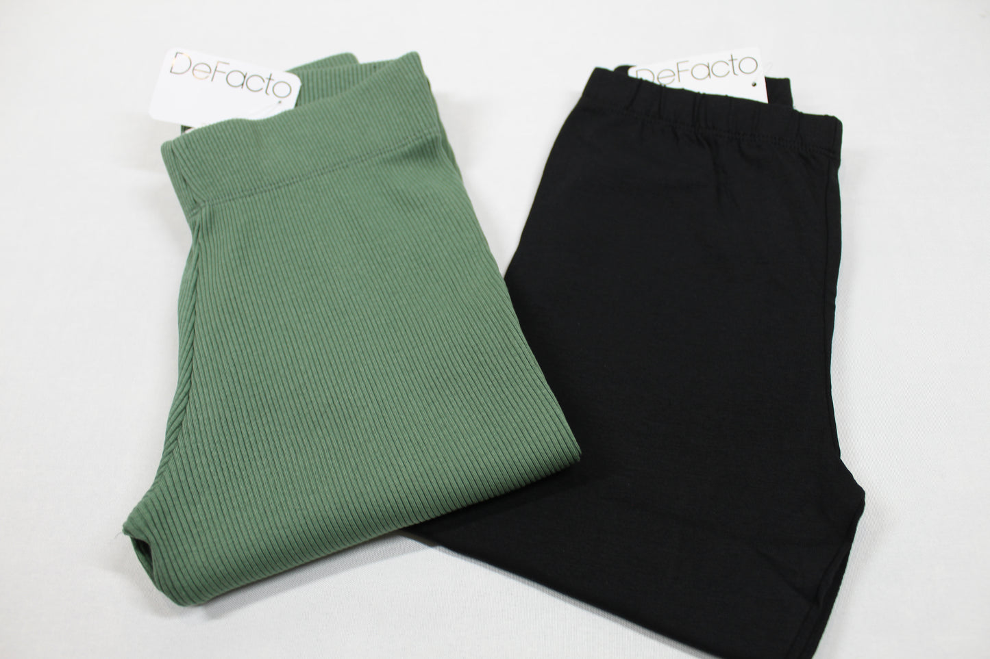 Set Leggins Grün Schwarz Mädchen 134/140