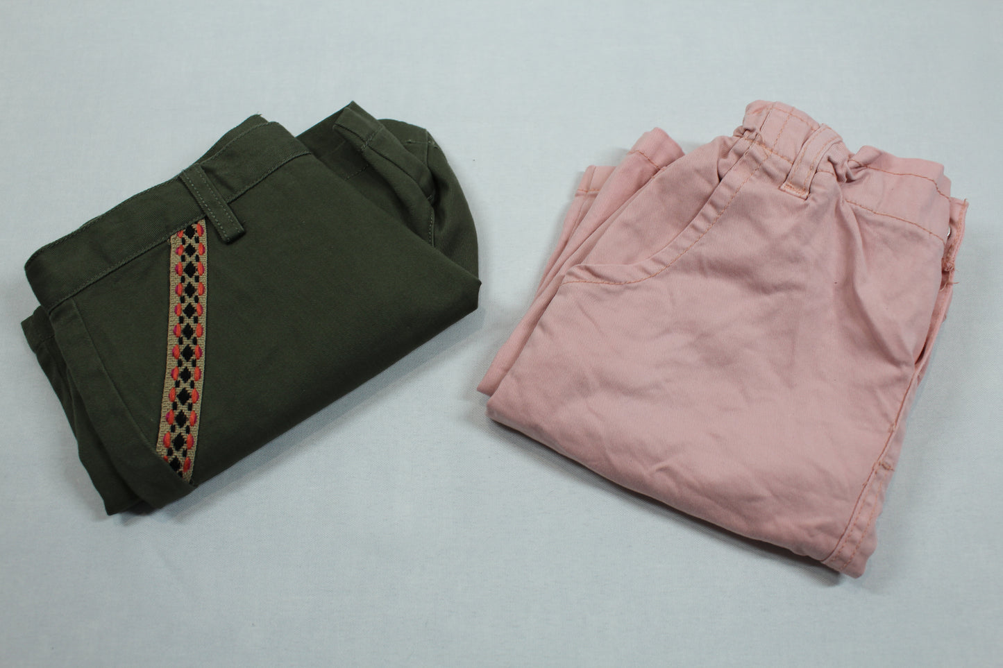 Set Rosa Rock Grüne Short Mädchen 122/128