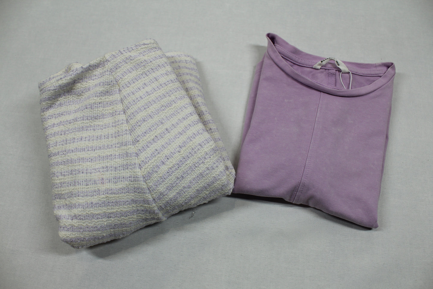 Set kurzer Rock T-Shirt Mädchen 134/140