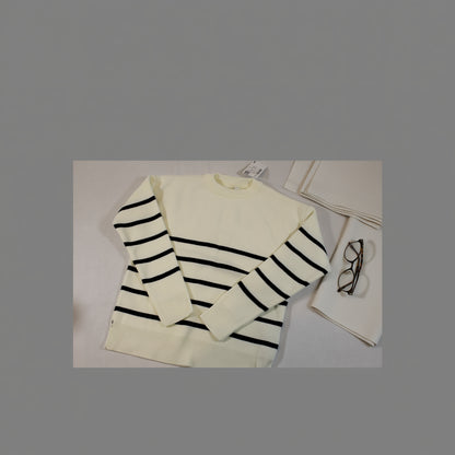 Schöner Strick Pullover Mädchen 122/128
