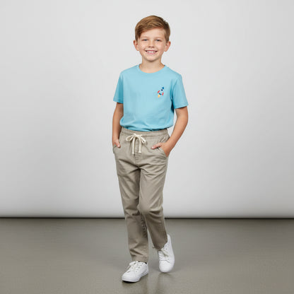 146/152 Stylische Uni Hose Jungs