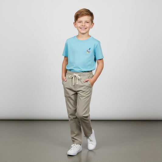146/152 Stylische Uni Hose Jungs