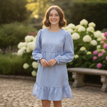 Kleid Langarm Mädchen 158/164 Outlet