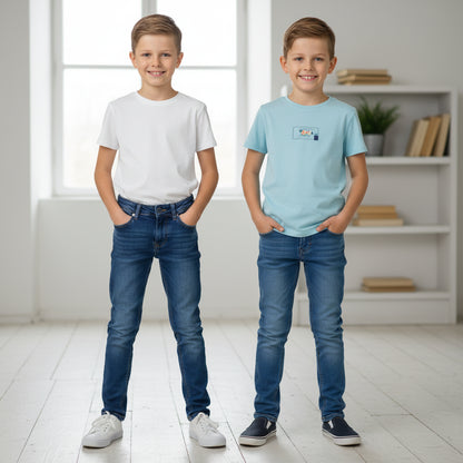 Set Bluejeans Kurz Lang Jungs 158/164