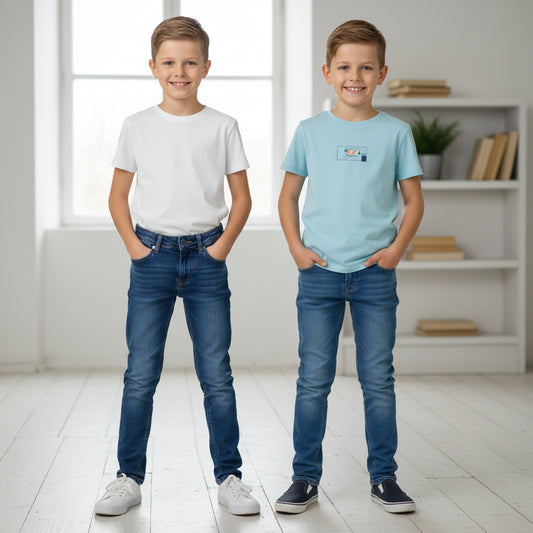 Set Bluejeans Kurz Lang Jungs 158/164