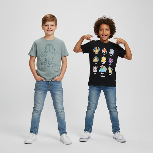 Set T-Shirt stylisch für Jungs  146/152