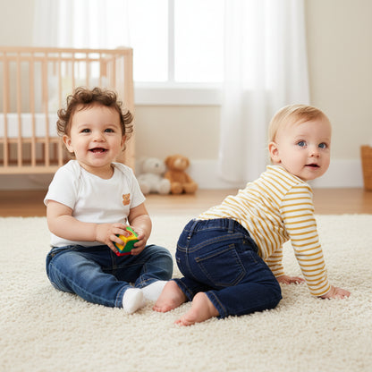 Set Stylische Bluejeans Mädchen 92/98