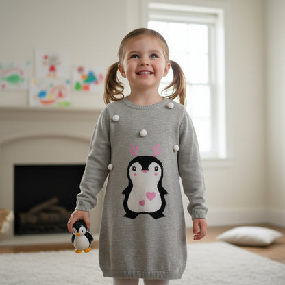 Kleid Pinguin Mädchen 110 Outlet