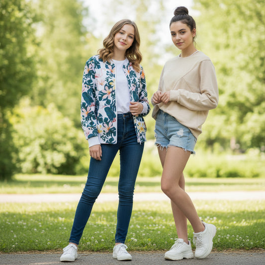 Set Weste Pullover Mädchen Outlet 158/164