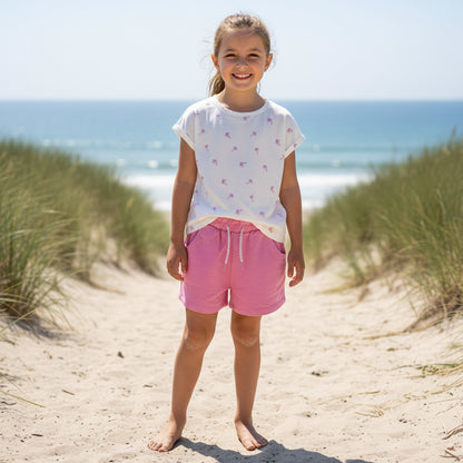 Set kurze Short T-Shirt Outlet Mädchen 146/152