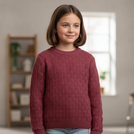 gemütlicher Pullover Mädchen 134/140