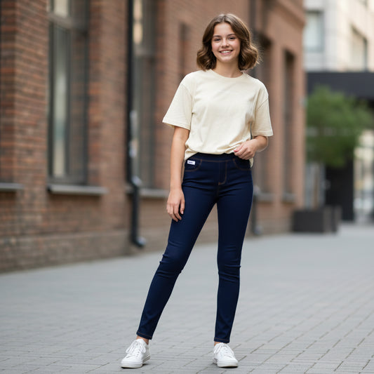 Set leichte Leggins T-Shirt Mädchen 134/140