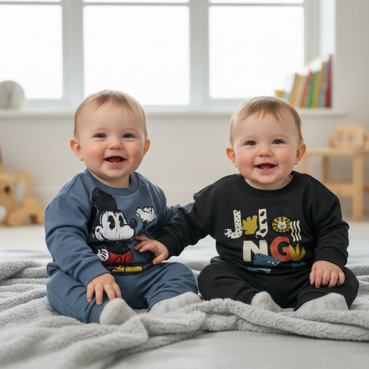 2er Set Pulli Mickey Mouse Motiv 80/86