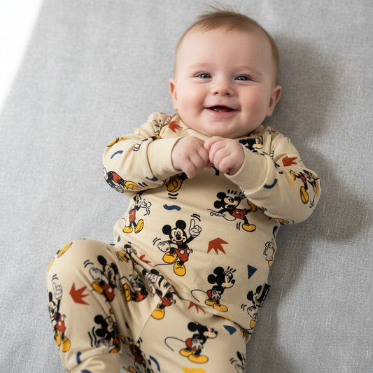 Mickey Mous Schlafzug 74/80