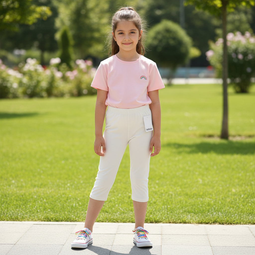 kurze leichte Leggins Mädchen 146/152