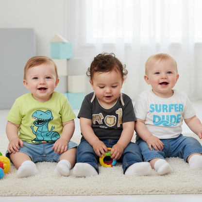 Set T-Shirts Jungs 80/86