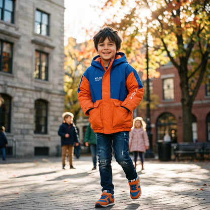 Übergangsjacke mit Kapuze Jungs 110/11 Outlet