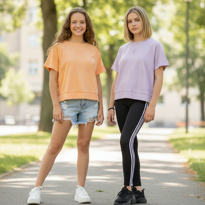 Set Uni t-Shirts Mädchen Better Quality 158/164