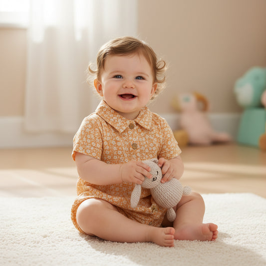 süßes Kleid Baby sommerlich Zart 86/92
