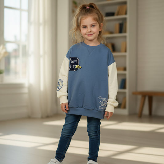 Stylischer Pullover Mädchen 134/140