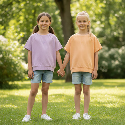 Set T-Shirts Mädchen 122/128