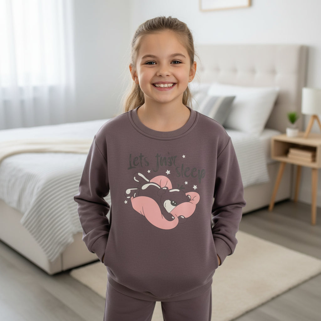 schöner Jogginganzug für Mädchen 122/128