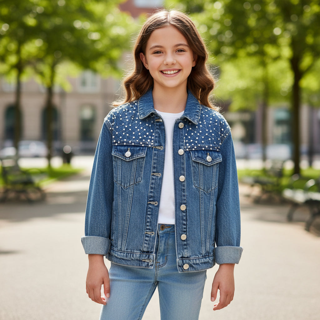 Jeansjacke Mädchen 140 Outlet