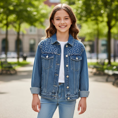 Jeansjacke Mädchen 140 Outlet
