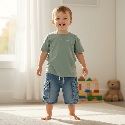Set T-Shirt kurze Jeans Jungs 92/98 Outlet