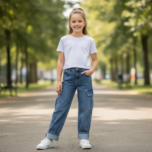 Baggy Jeans Mädchen 122/128