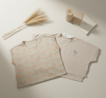 Set Sommerkleider T-Shirts Mädchen, sehr gefragt 146/15