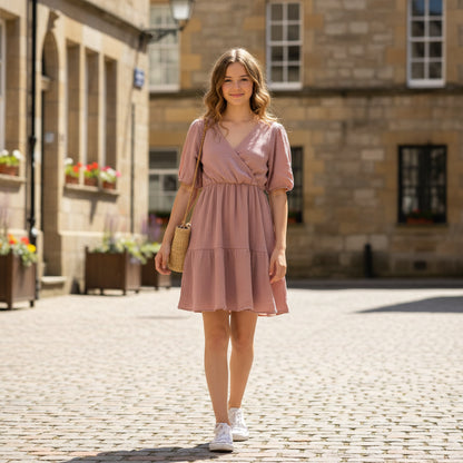 Leichtes Rosa Kleid Mädchen 158/164