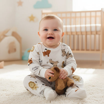 süßer Zweiteiler für Babys 68/74