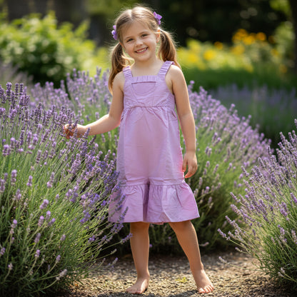 Lila Kleid Mädchen 128/134