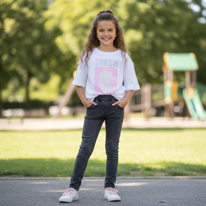 Jeggins + T-Shirt 122/128 für Mädchen