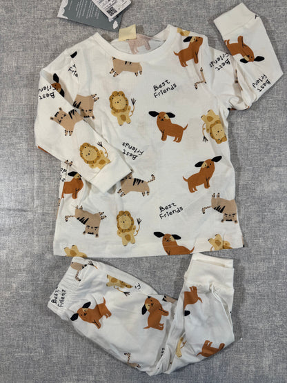 süßer Schlafanzug Baby 74/80