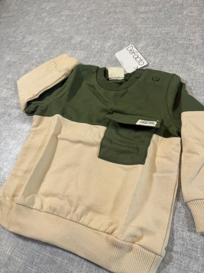 stylischer Pullover Jungs 74/80