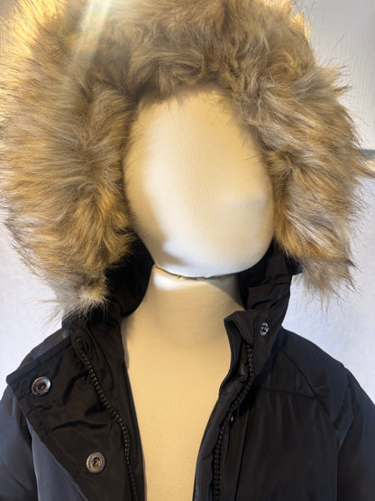 Winterjacke schwarz Mädchen 104/110