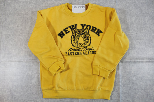 stylischer Pullover mit Tiger Motiv Jungen 122/128