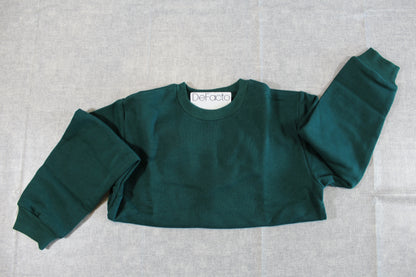 Uni Pullover Jungs 122/128 grün