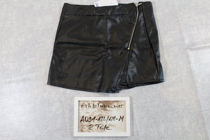 122/128 Leder Optik kurze Hose Mädchen