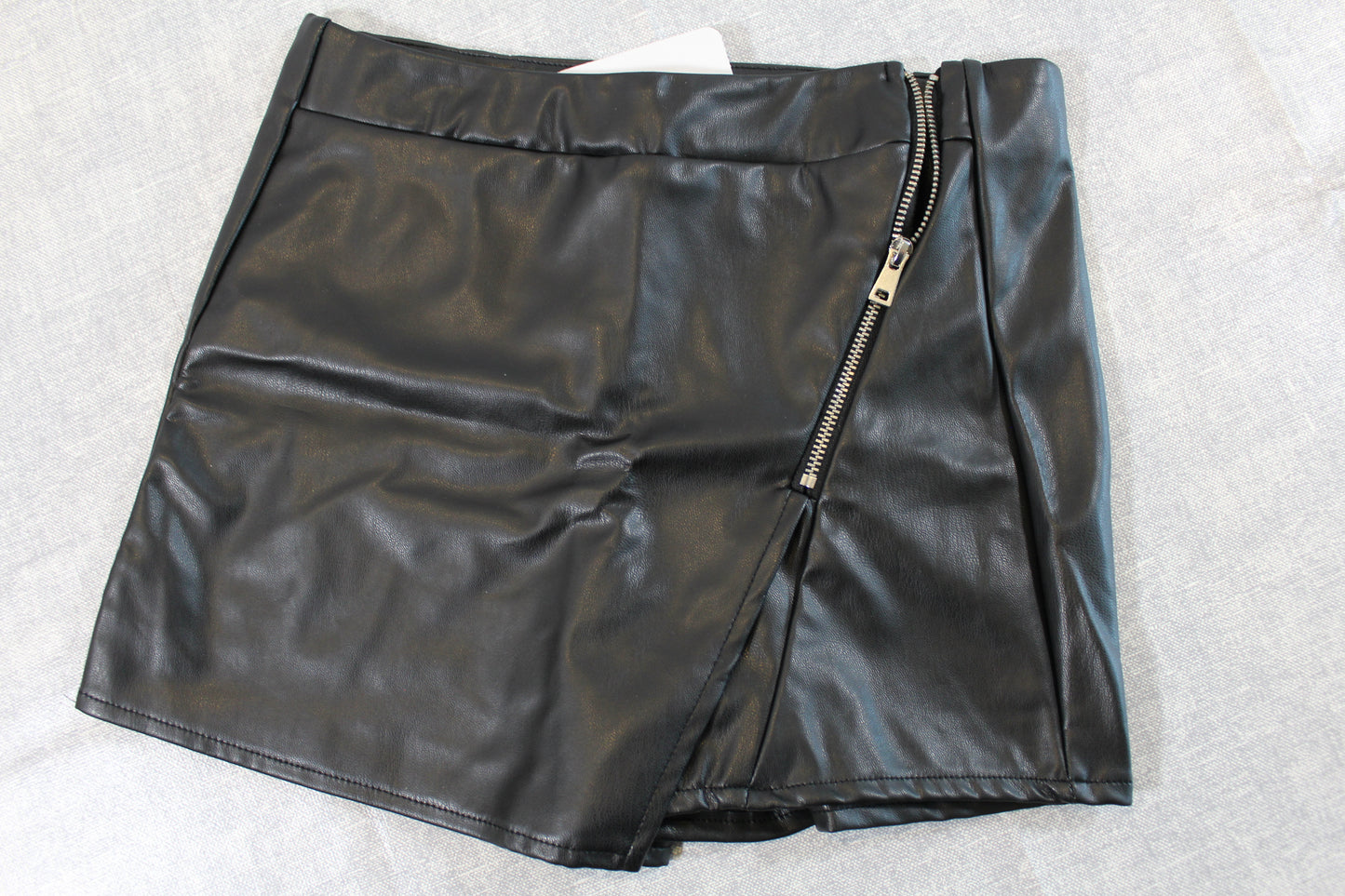 Leder Optik kurze Hose Mädchen 122/128