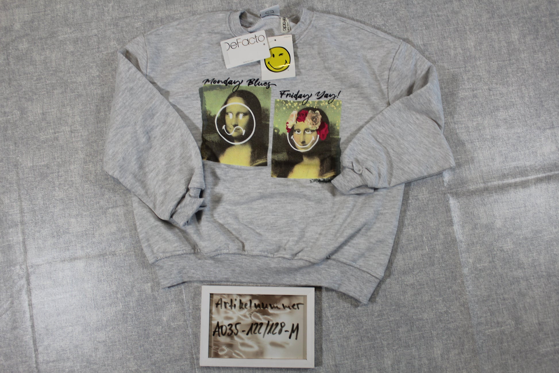 122/128 stylischer Pullover Mädchen