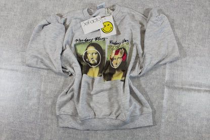 stylischer Pullover mit Motiv für Mädchen 122/128