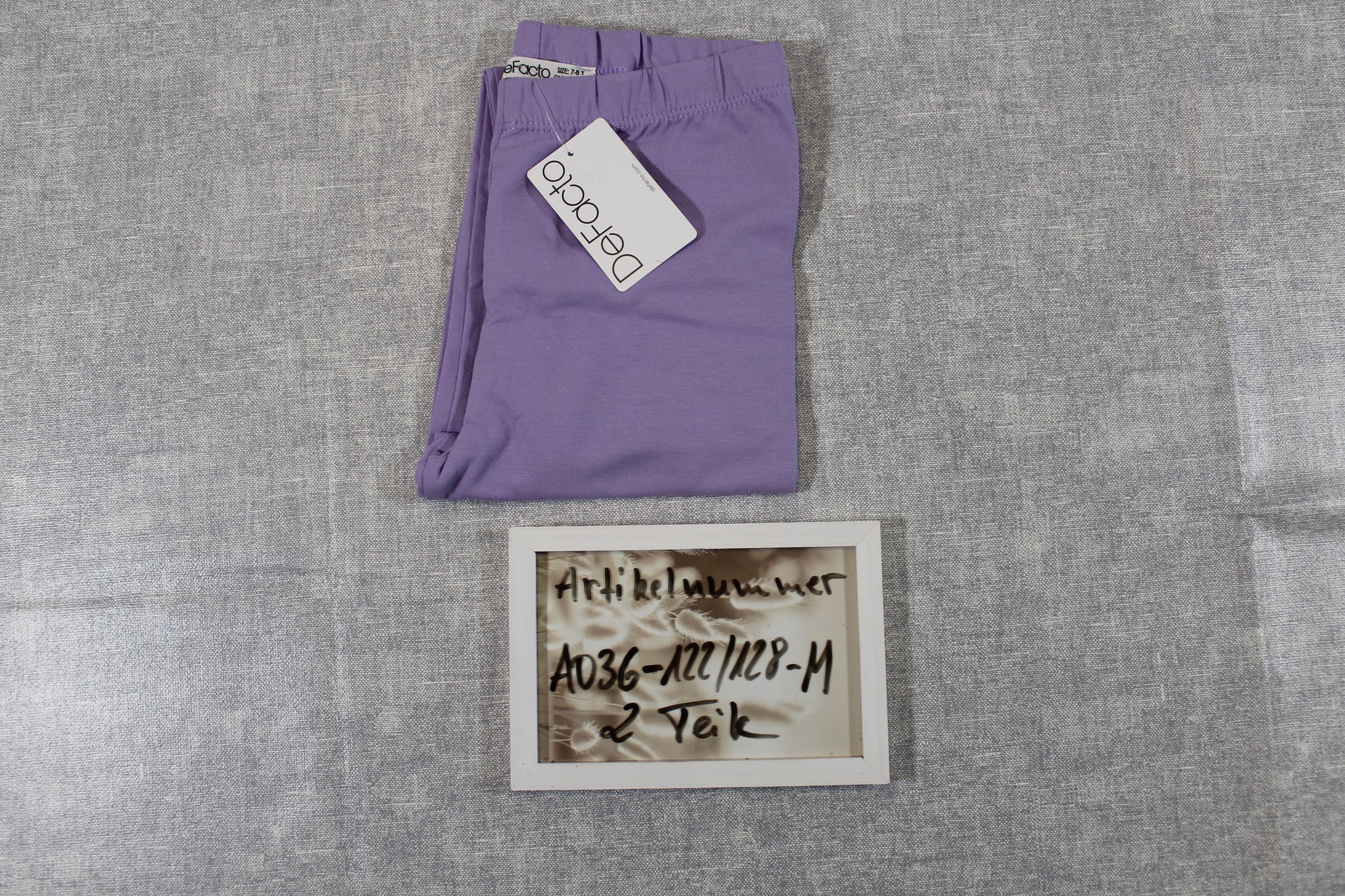 122/128 leichte Uni Hose Mädchen